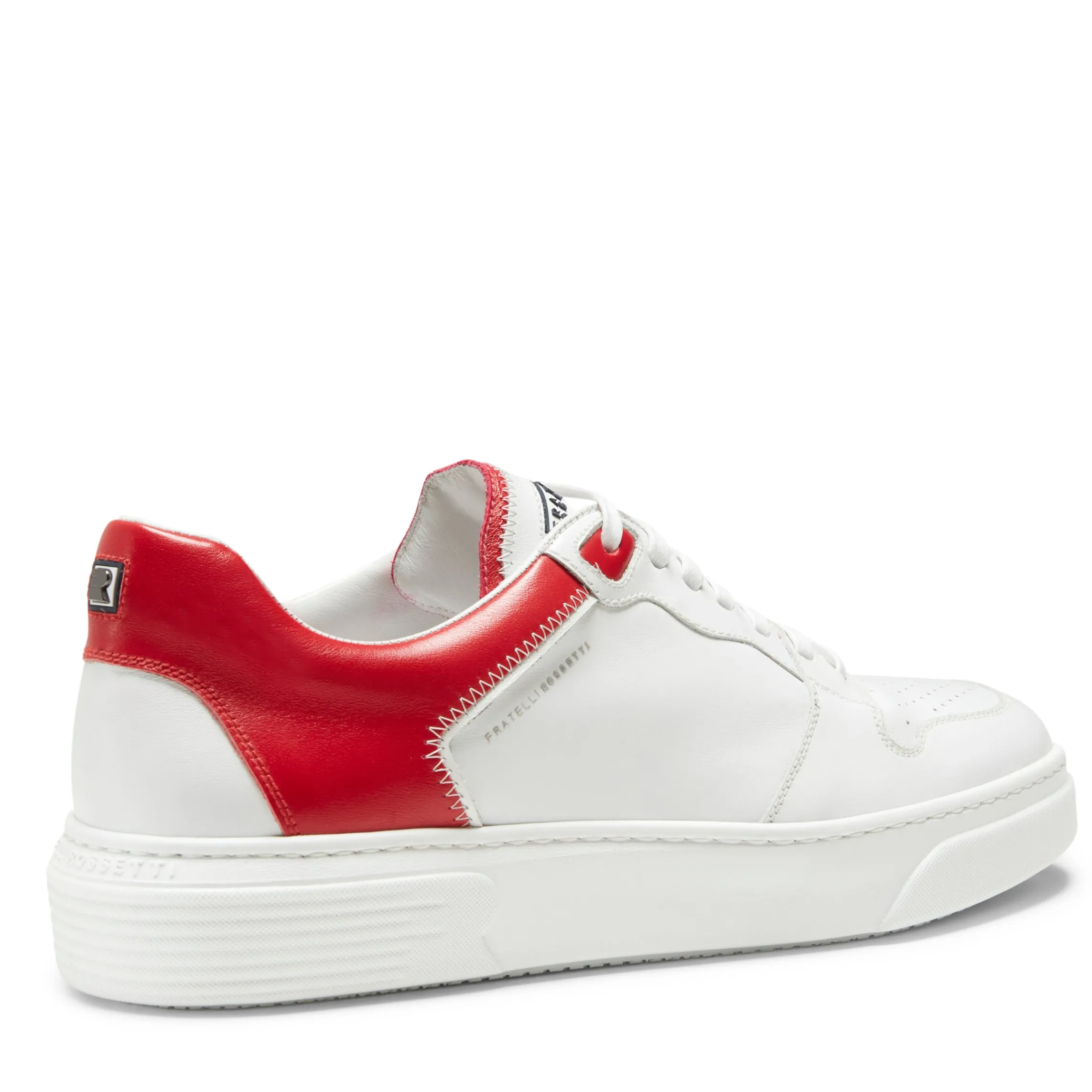 Best Fratelli Rossetti /red Leather Sneaker | White