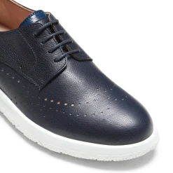 New Fratelli Rossetti Women’s Leather Sneaker| Navy